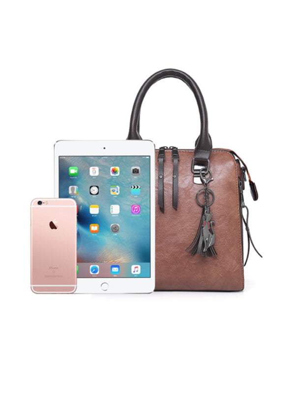 New Fashion Messenger Bag Four-Piece Set Retro Mother-in-Chief Handbag