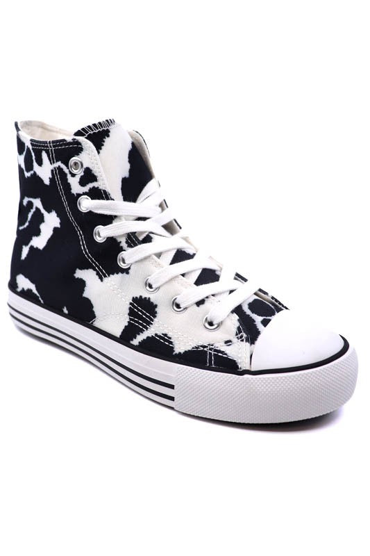 High Top Canvas Sneaker