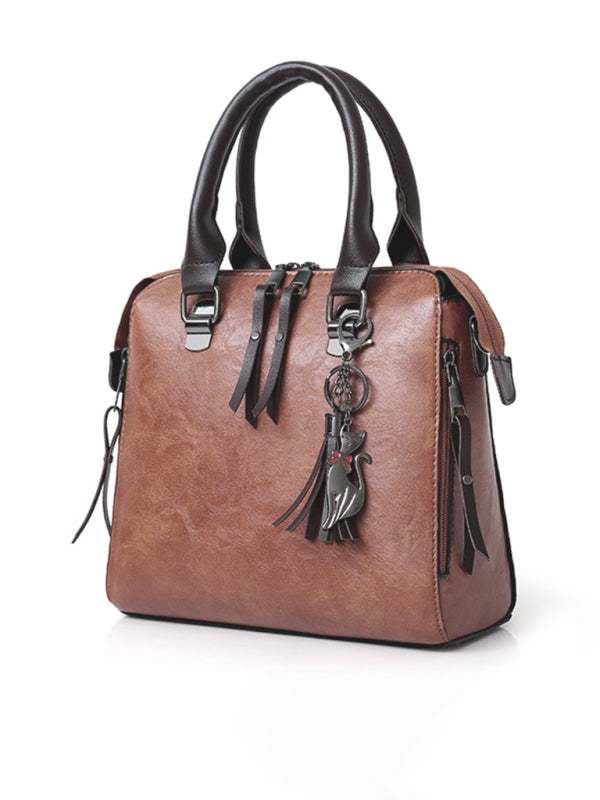 New Fashion Messenger Bag Four-Piece Set Retro Mother-in-Chief Handbag