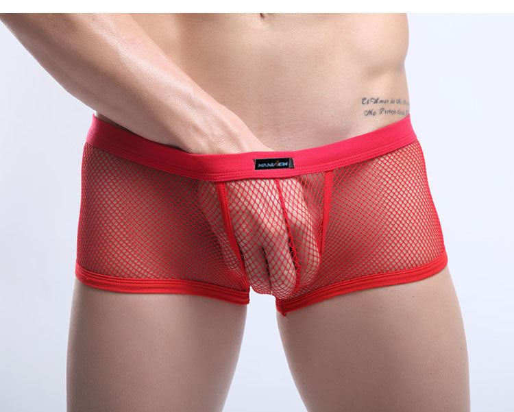 MEN'S SEXY FISH NET UNDERWEAR