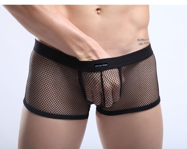 MEN'S SEXY FISH NET UNDERWEAR